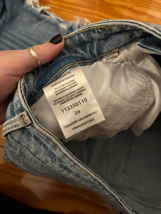 Wrangler Distressed Denim Shorts Duo - Light Blue & Dark Blue - Picture 4 of 4